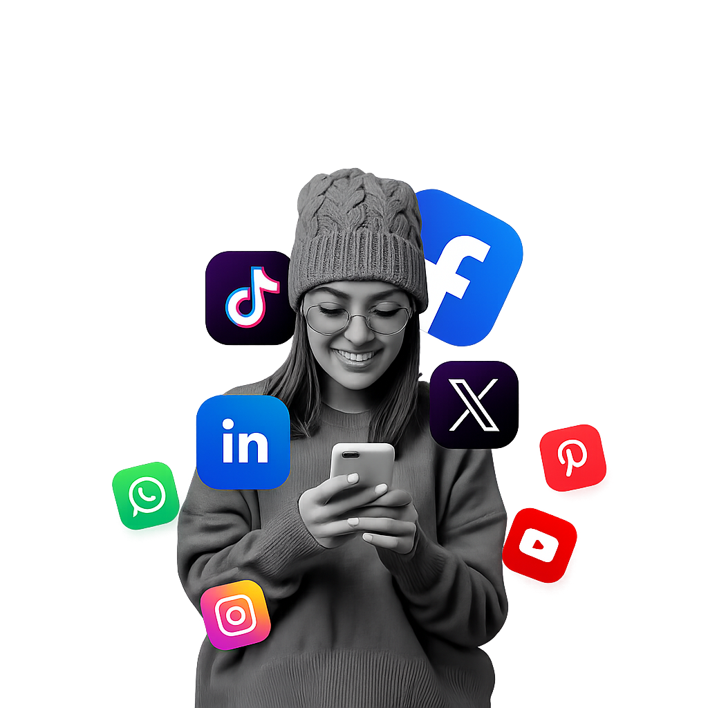 Best social media marketing agency in Pakistan promoting Instagram, Facebook, TikTok, YouTube, LinkedIn, and WhatsApp marketing services for business growth, audience engagement, and brand awareness.